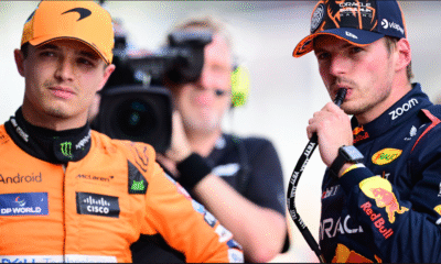 Lando Norris Takes Stunning Pole at Austrian GP as Chaos Erupts Behind Him Lewis Hamilton Austrian GP Oscar Piastri Charles Leclerc Ferrari McLaren